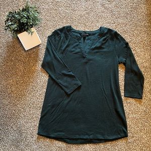 41 Hawthorn Tulla Mixed Material Knit Top